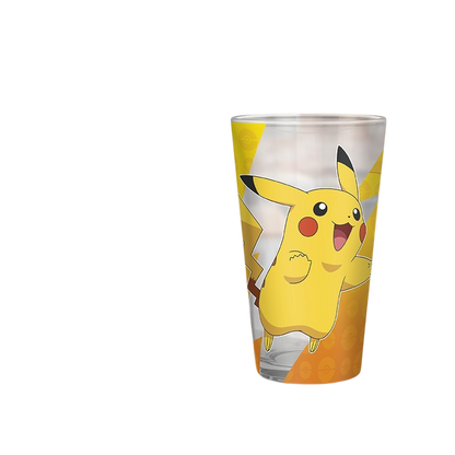 POKEMON - Verre XXL Premium - 400 ml - Pikachu effet métal - x2 - vue 3