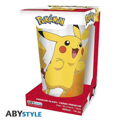 POKEMON - Verre XXL Premium - 400 ml - Pikachu effet métal - x2 - vue 2