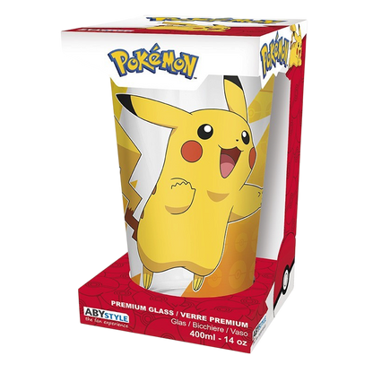POKEMON - Verre XXL Premium - 400 ml - Pikachu effet métal - x2 - vue 2