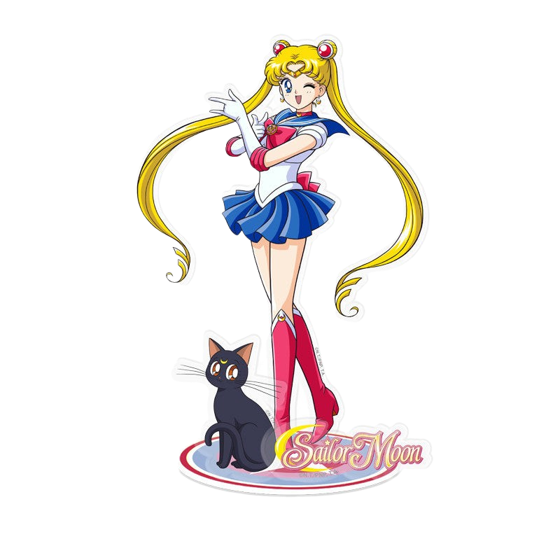 SAILOR MOON - Sticker Vinyl Individuel - Sailor Moon & Luna - vue 4