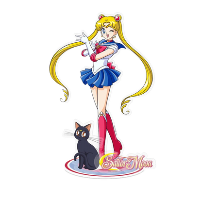 SAILOR MOON - Sticker Vinyl Individuel - Sailor Moon & Luna - vue 4