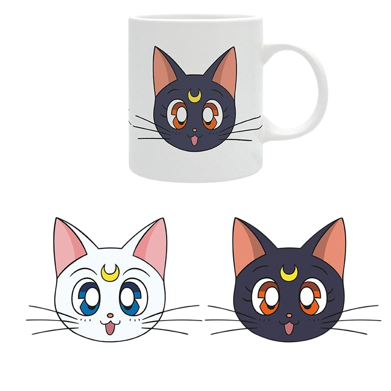 SAILOR MOON - Mug - 320 ml - Luna & Artemis - subli - boite x2 - vue 3