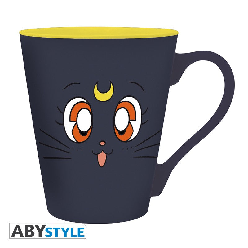 SAILOR MOON - Mug - 250 ml - Luna - boîte x2