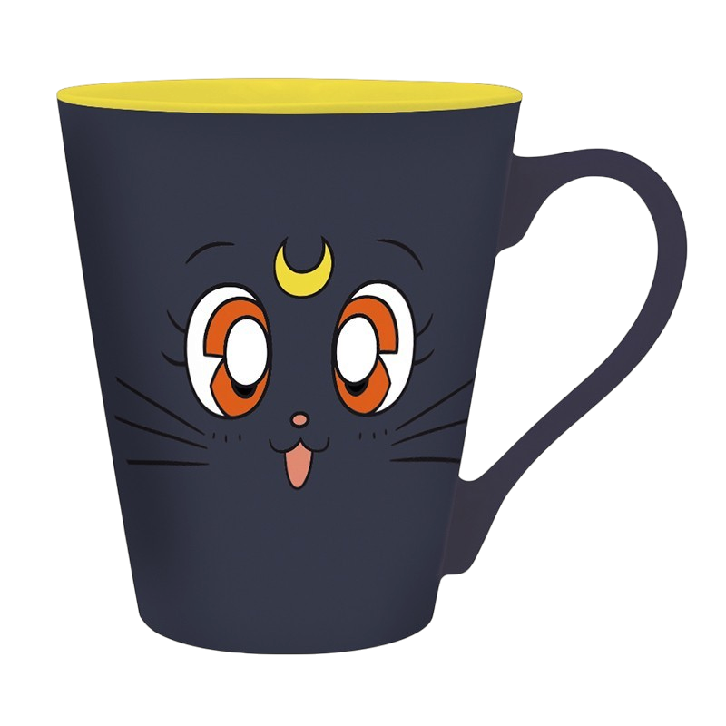 SAILOR MOON - Mug - 250 ml - Luna - boîte x2
