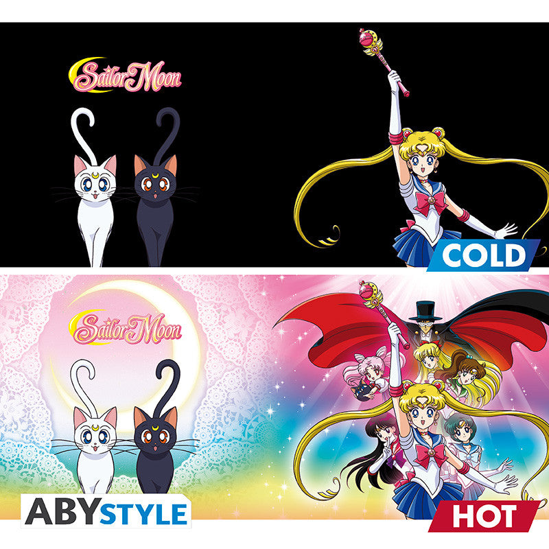 SAILOR MOON - Mug Heat Change - 460 ml - Groupe - boîte carton x2 - vue 4