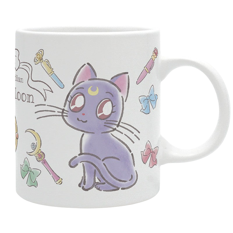 SAILOR MOON - Set Petit Déjeuner Mug + Bol - Luna & Artemis - vue 2