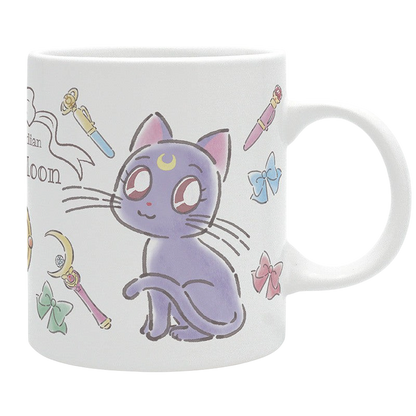 SAILOR MOON - Set Petit Déjeuner Mug + Bol - Luna & Artemis - vue 2