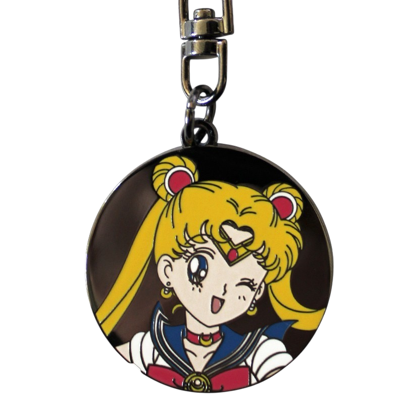 SAILOR MOON - Porte-clés 3D - Bâton de lune X4
