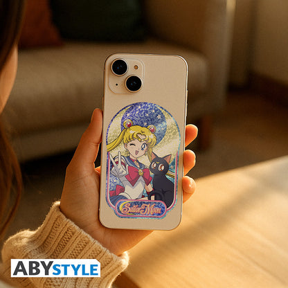 SAILOR MOON - Sticker Vinyl Individuel - Sailor Moon & Luna