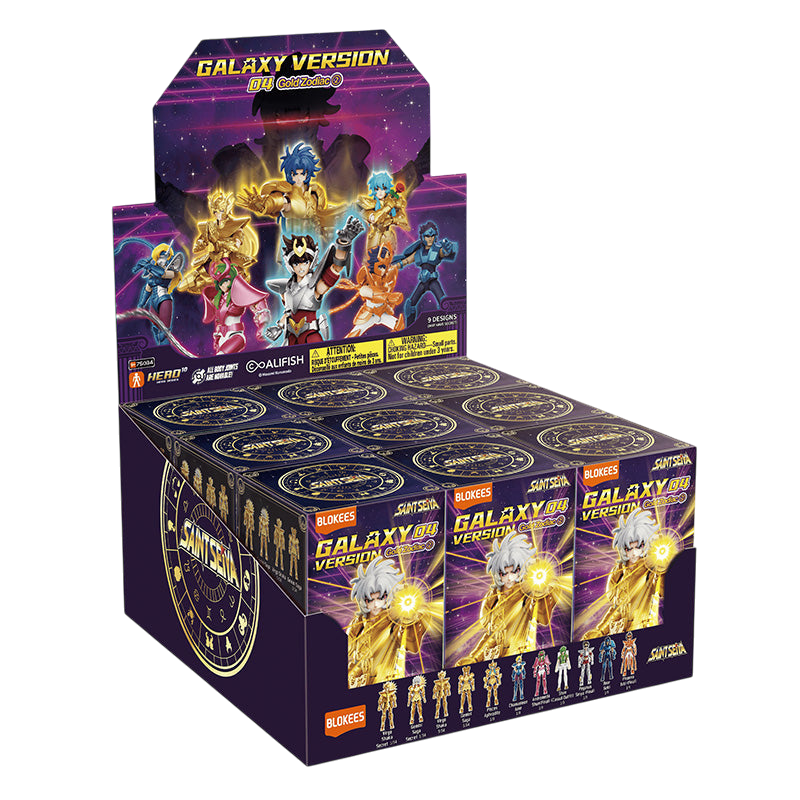 Blokees Galaxy Version 04 Gold Zodiac 9pcs Blokees