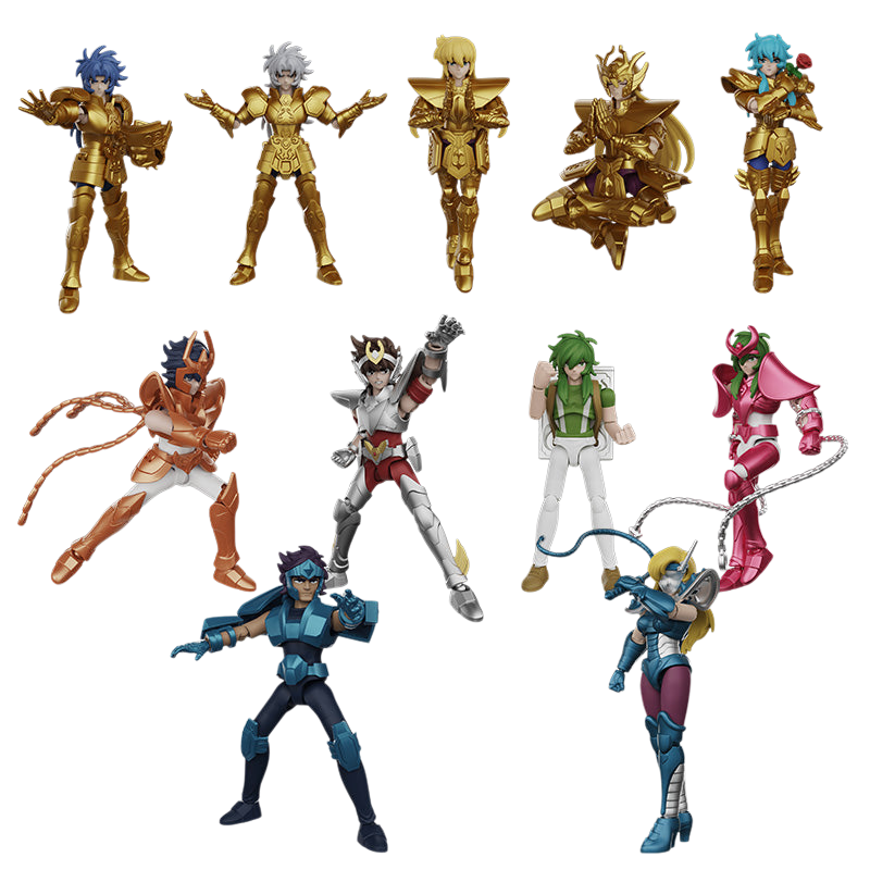 Blokees Galaxy Version 04 Gold Zodiac 9pcs Blokees