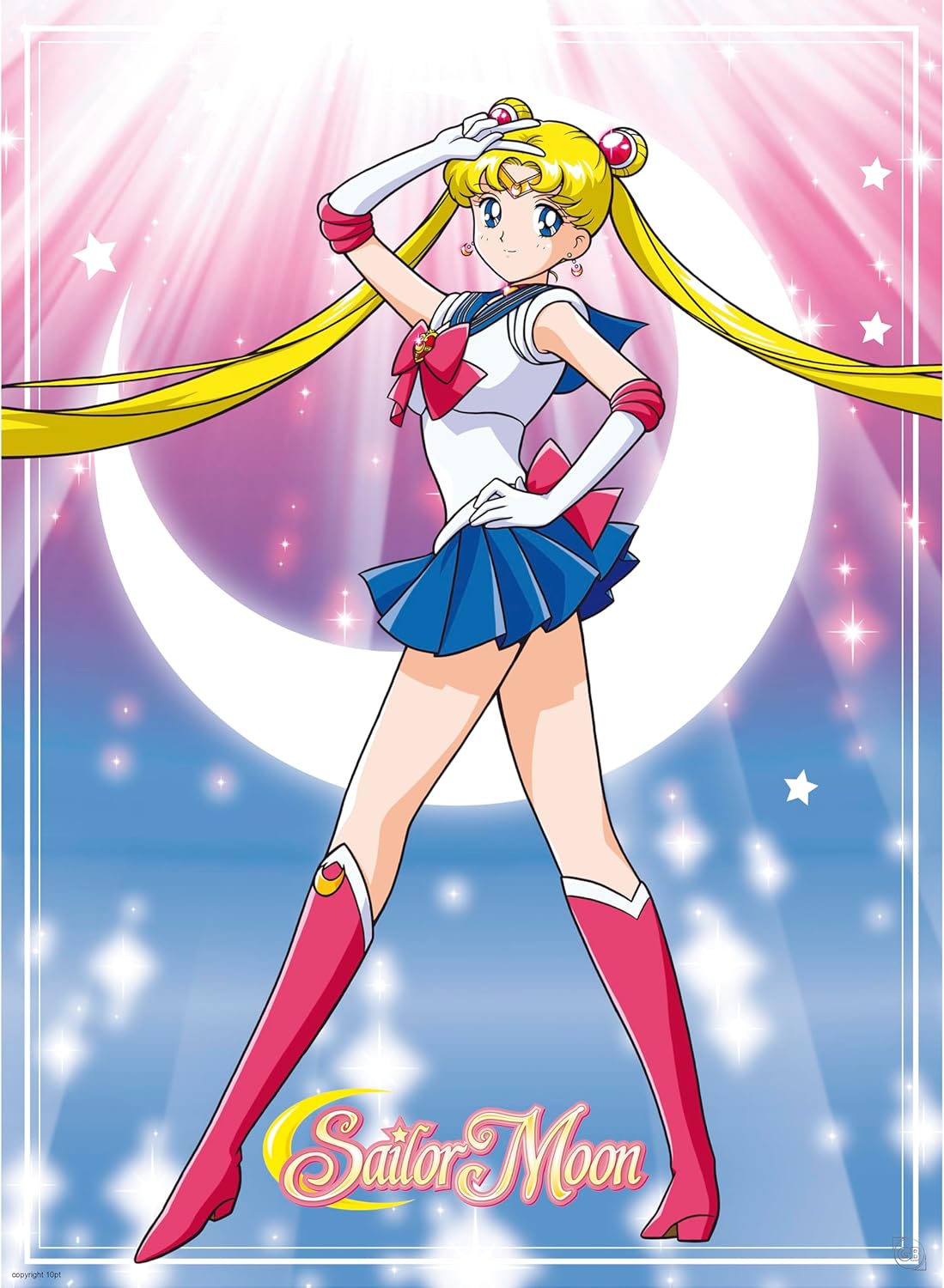 SAILOR MOON - Set 2 Posters Chibi 52x38 - Sailor Moon & chats x4 - vue 2