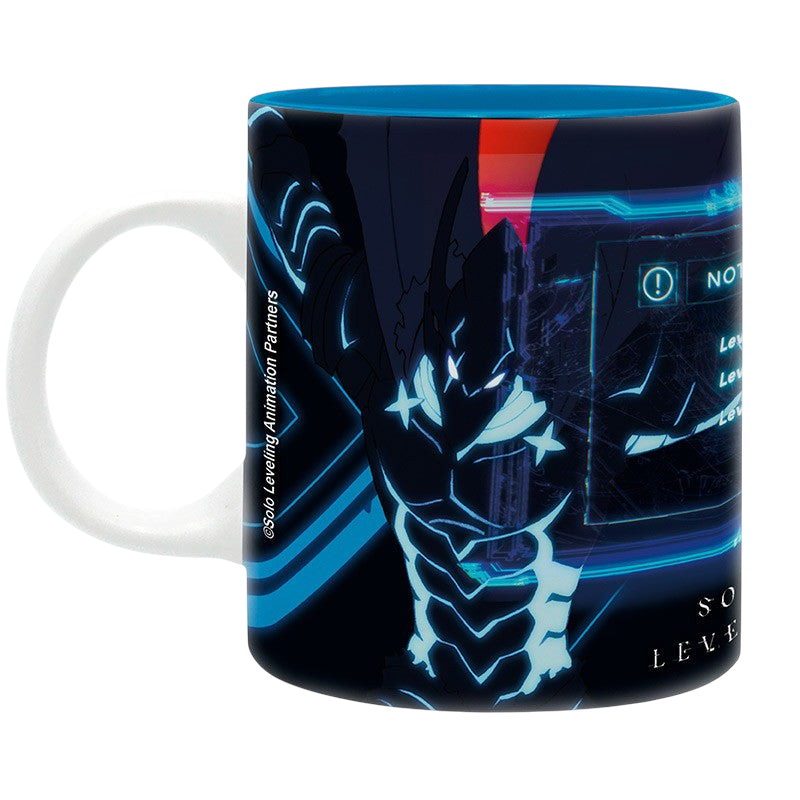 SOLO LEVELING - Mug - 320 ml - Leveled Up ! - subli x2 - vue 3