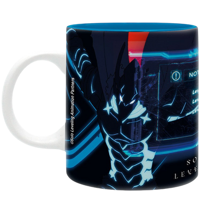 SOLO LEVELING - Mug - 320 ml - Leveled Up ! - subli x2 - vue 3
