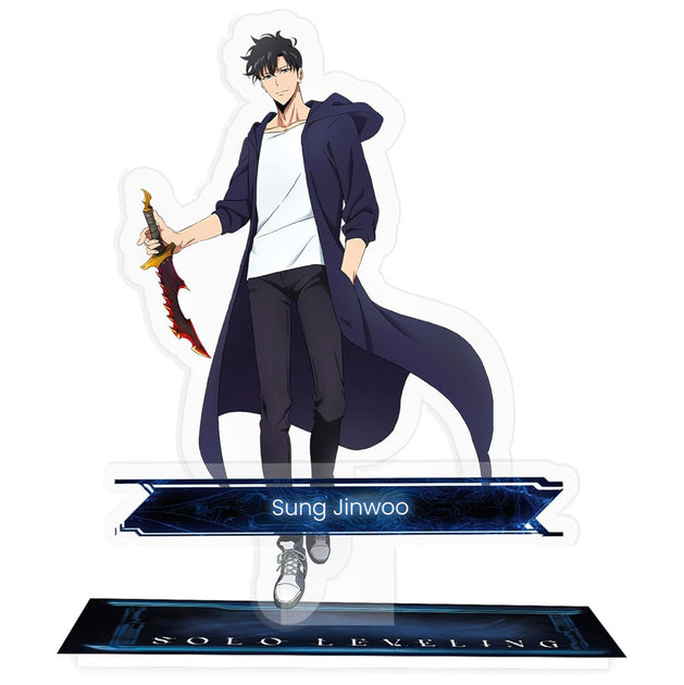 SOLO LEVELING - Sticker Vinyl Individuel - Sung Jinwoo - vue 3
