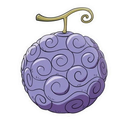 ONE PIECE - Sticker Vinyl Individuel - Les Fruits du Démon - vue 4