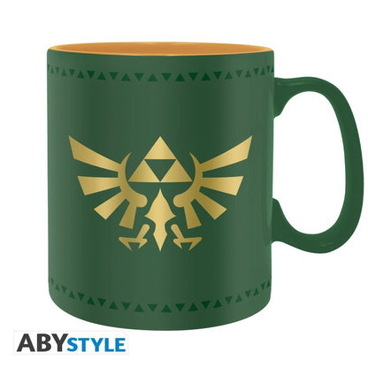 THE LEGEND OF ZELDA - Mug - 460 ml - Insigne d'Hyrule- carton x2 - vue 2