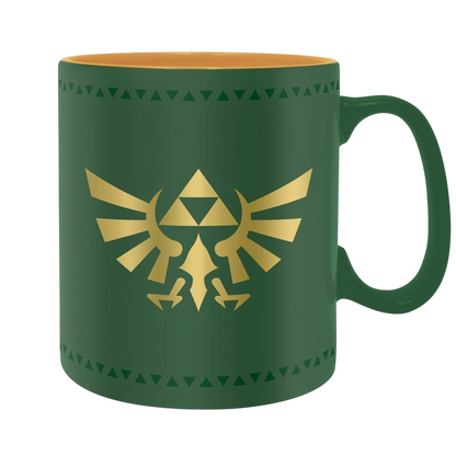 THE LEGEND OF ZELDA - Mug - 460 ml - Insigne d'Hyrule- carton x2 - vue 2