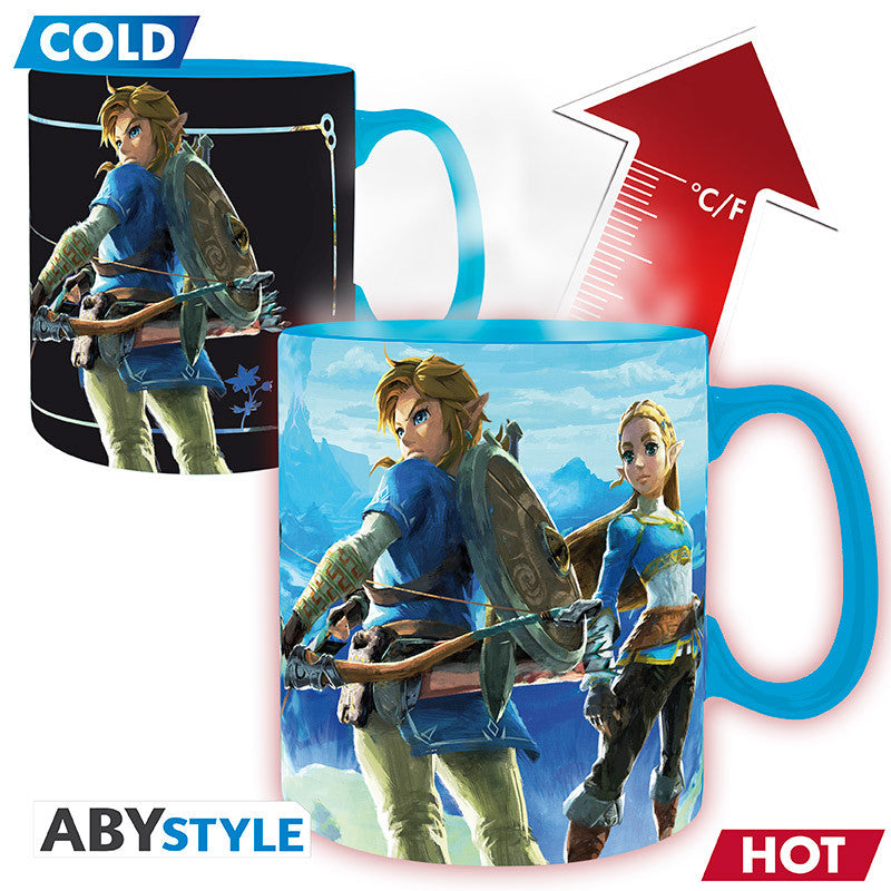 THE LEGEND OF ZELDA - Mug - 460 ml - Insigne d'Hyrule- carton x2