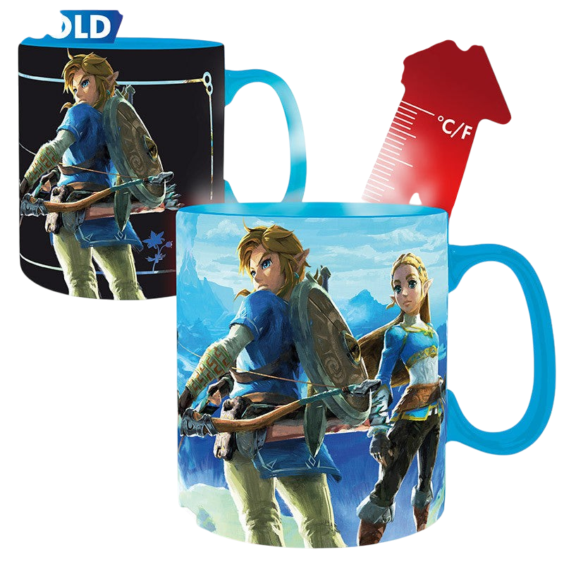 THE LEGEND OF ZELDA - Mug - 460 ml - Insigne d'Hyrule- carton x2