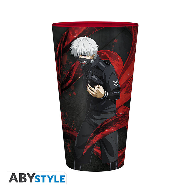 TOKYO GHOUL - Verre XXL - 400 ml - Kaneki & Masque - boîte x2 *