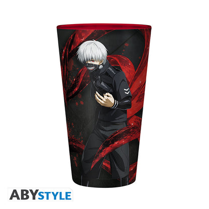 TOKYO GHOUL - Verre XXL - 400 ml - Kaneki & Masque - boîte x2 *