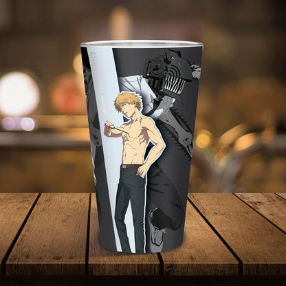 CHAINSAW MAN - Verre XXL - 400 ml - Trio - boîte x2 - vue 3